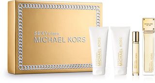 Michael kors sexy amber box set edp100+bsg100+bl100+ts10