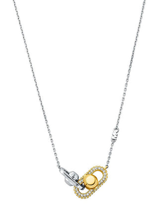 Michael Kors Elegante Collar bicolor con circonitas Astor Link Mkc1734Cz931 