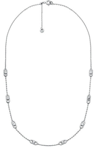 Michael Kors Collana In Argento Abbinata Astor Link Mkc173200040