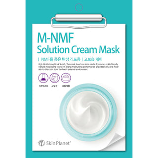 Mijin M-NMF , Maschera idratante, in tessuto, per il viso, 30 ml