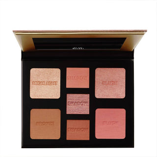 Milani All Inclusive, Palette viso, 110, Medio-chiaro, 7 tonalità, 11 g