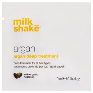 Maschera trattamento profondo Milk Shake Argan 10 ml