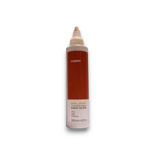 Milk Shake, Acondicionador para cabello colorante directo sin amoniaco, color cobre, 200 ml