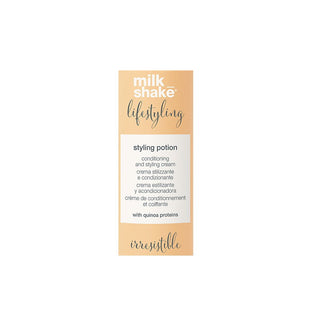 Milk Shake Pozione per lo styling Lifestyling, vitamina E, crema per lo styling dei capelli, 10 ml