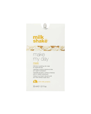 Milk Shake Set , Make My Day, Maschera crema per il trattamento dei capelli, Idratazione profonda, 6 pz, 30 ml