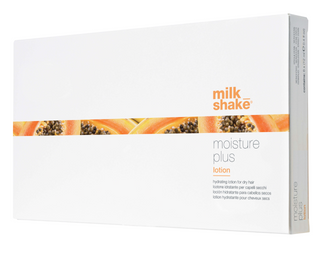 Milk Shake Moisture & More, Senza parabeni, Lozione per capelli, Idrata in profondità, 12 pz, 144 ml