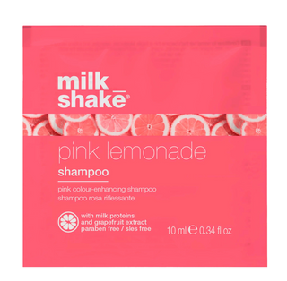 Milk Shake Pink Lemonade, Proteine del Latte, Shampoo Colorante, Per Capelli Biondi, Rosa, 10 ml