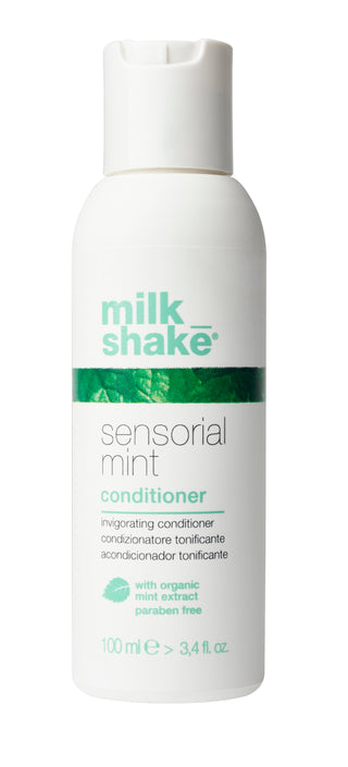 Milk shake Menta Sensoriale, Senza Parabeni, Balsamo Capelli, Tonificante, 100 ml