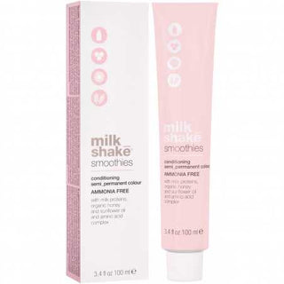 Milk Shake Smoothie Semi-Perm Hair Dye 100ml, paleta kolorów 6,6 | 6R || Ciemny Czerwony Blond