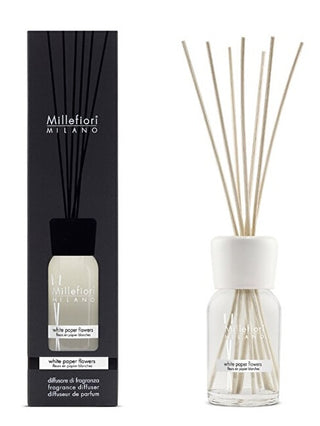 Millefiori Milano Diffusore Di Aromi Fiori Di Carta Bianchi Naturali 100 Ml