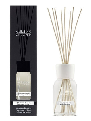 Millefiori Milano Diffusore Di Aromi Natural White Paper Flowers 250 Ml