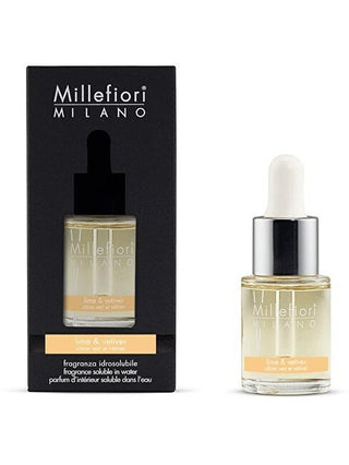 Millefiori Milano Olio Aromatico Lime Naturale E Vetiver 15 Ml