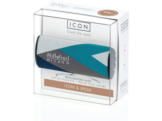 Millefiori milano Fragranza per auto Icon Textil Geometric Legni & Spezie