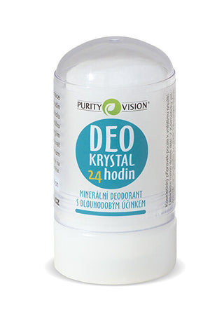 Purity Vision Deodorante Ai Cristalli Minerali 24 Ore - Volume: 60 G