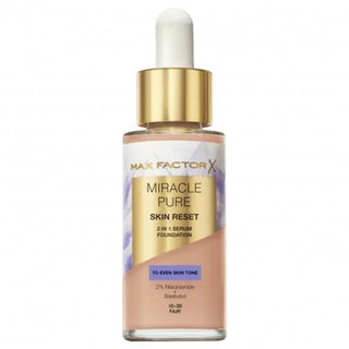 Max Factor Miracle Pure 2In1 Skin Reset Druppelflesje Vloeistof 10-30 - Fair 