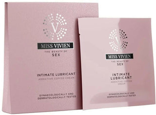 Miss vivien Coffee & Cream Disposable Lubricant Gel (Intimate) 3 x 6 ml