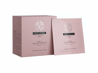 Miss vivien 2 in 1 Pre-party intimate wipes 10 x 6 ml