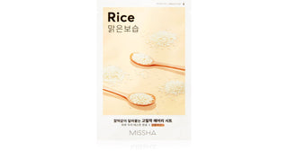 Missha Airy Fit Rice Cleansing and Refreshing Sheet Mask 19g