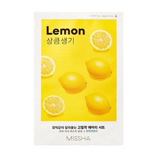 Missha Sheet mask with lemon extract (Airy Fit) 19 g