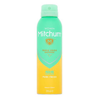 Mitchum Pure Fresh Deodorante Spray Idratante 48H Per Donna 200 ml