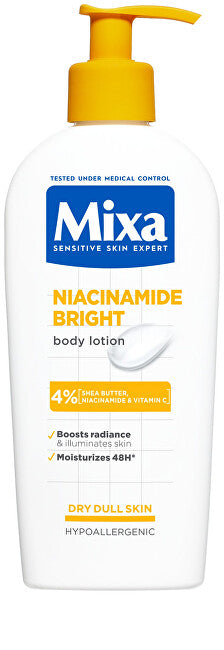 Mixa Body Lotion for Dry Skin Niacinamide Bright (Body Lotion) 250 ml 