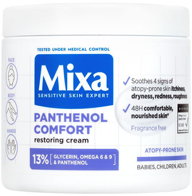 Mixa Crema Corpo Panthenol Comfort 400 ml — Crema corpo