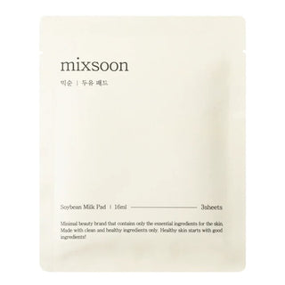 Mixsoon Latte Di Soia, Lozione Tonica Idratante, Per Il Viso, 3 pz, 16 ml