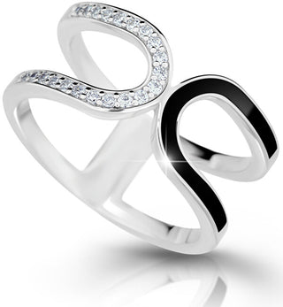 Modesi Anello Moderno In Argento M11077 - Circuito: 56 Mm