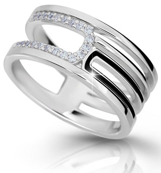Modesi Anello Originale In Argento M11075 - Circuito: 58 Mm