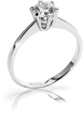 Modesi Bellissimo Anello Di Fidanzamento Qjr1565L - Circuito: 55 Mm