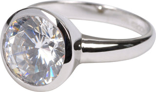 Modesi Anello In Argento Affascinante Qjry4034L - Circuito: 57 Mm