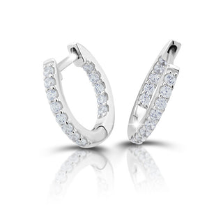 Modesi Charming silver round Orecchini M23078