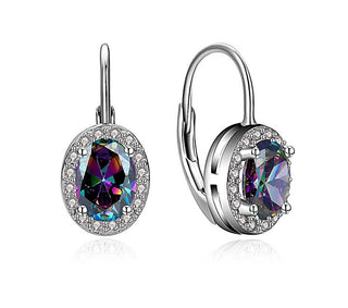 Moiss Eleganti Orecchini In Argento Con Zirconi Colorati E0000737