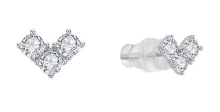 Moiss Eleganti Orecchini In Argento Con Zirconi Cubici E0004872