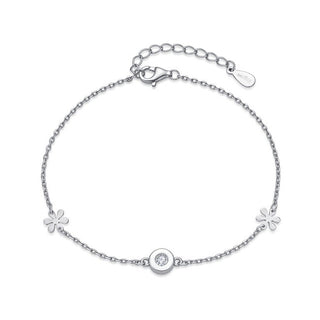 Moiss Elegante Bracciale In Argento Con Zirconi B0000857