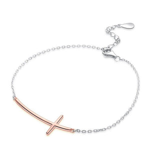 Moiss Fashionable bicolor Bracciale Cross B0000437