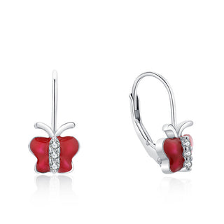 Moiss Délicates Boucles d’Oreilles en Argent Papillons E0000670 