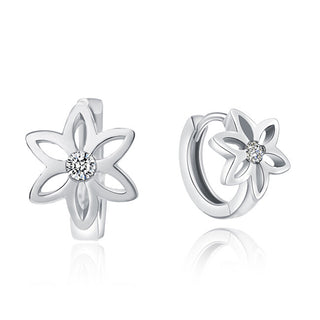 Moiss delicato silver Orecchini con flowers E0000140