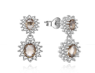Moiss Orecchini Originali In Argento Con Zirconi Cubici E0003113