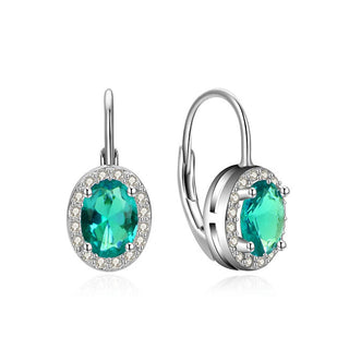 Moiss Orecchini In Argento Abbagliante Con Zirconi Verdi E0001208