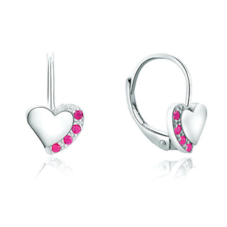 Moiss Charming heart Orecchini with zircons E0000849
