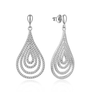 Moiss Deliciosos pendientes colgantes de plata E0003044 