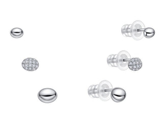 Moiss Set Di Piccoli Orecchini In Argento E0004887 (3 Paia Di Orecchini)