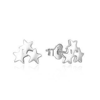 Moiss Pendientes de Plata a Juego Stars E0002442 