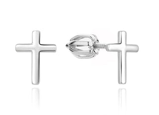 Moiss Matching silver Orecchini Cross E0004483