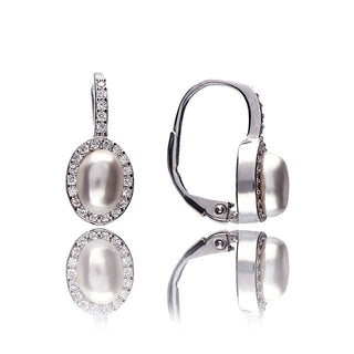 Moiss Orecchini Coordinati In Argento Con Perle E Zirconi E0002226