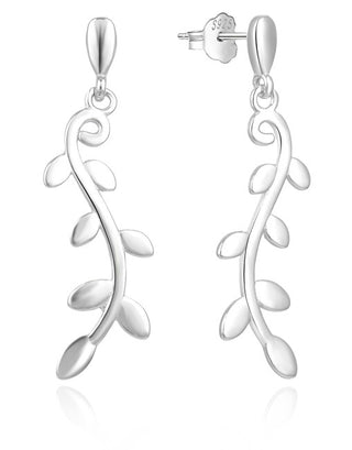 Moiss Sufficient dangling Orecchini made of silver E0002347