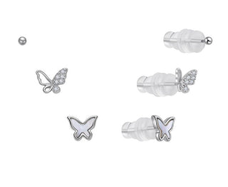 Moiss Set Di Orecchini Giocosi In Argento E0004921 (3 Paia Di Orecchini)