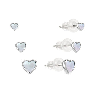 Moiss Silver heart Orecchini set E0004634 (3 pairs of Orecchini)