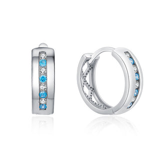 Moiss Silver rings con colored zircons E0000412